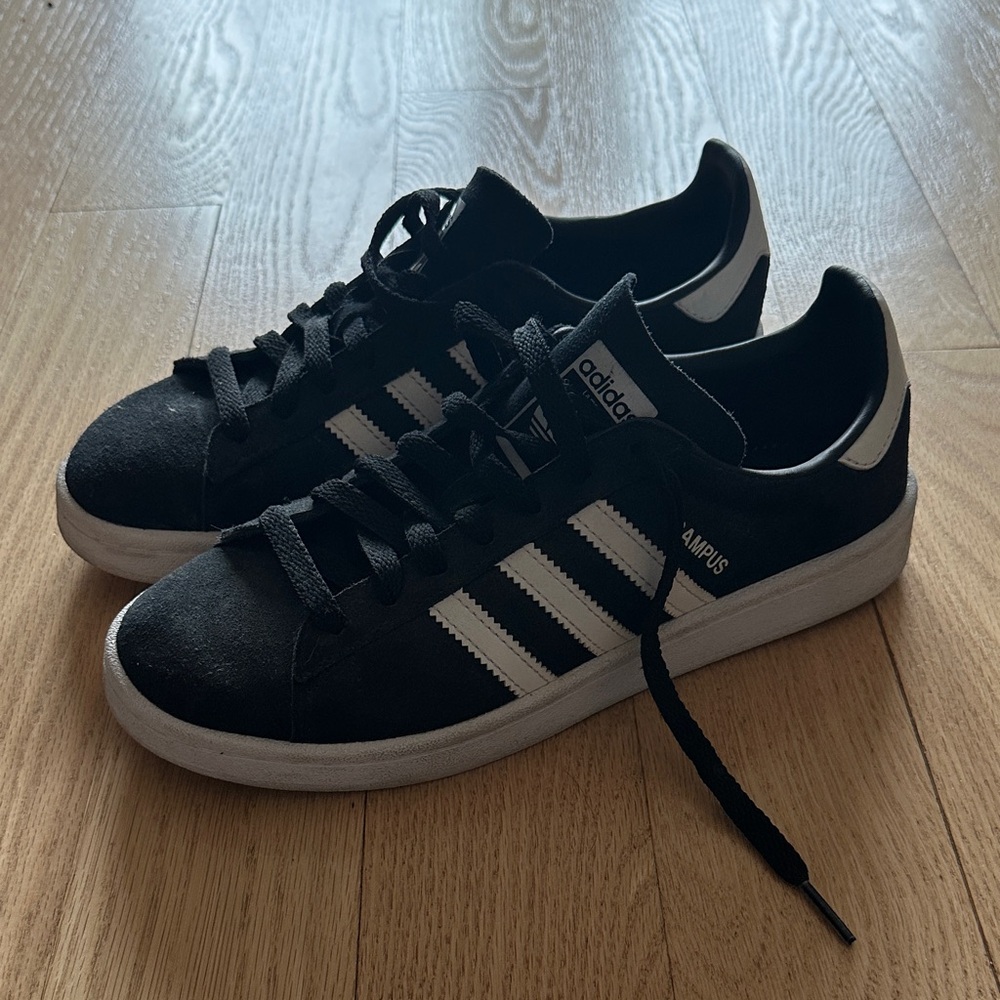 Adidas Campus Sneakers in Black and White